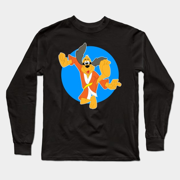 Hong Kong Phooey Long Sleeve T-Shirt by AlanSchell76